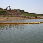 floating silt curtains